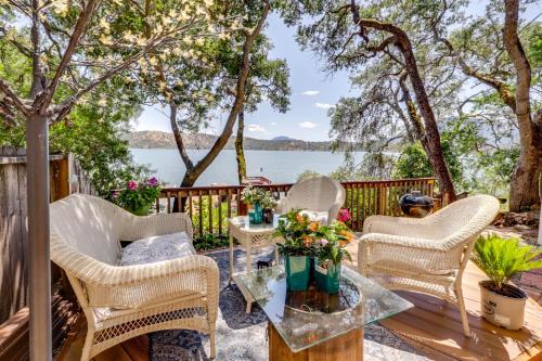 Wilbur Springs Apartment | Clear Lake Getaway w/Dock Access & Shared Yard!