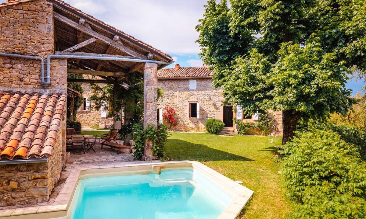 Saint-Michel-de-Vax Ski Chalet | Clos Saint Michel - Pool - Nature and Calm