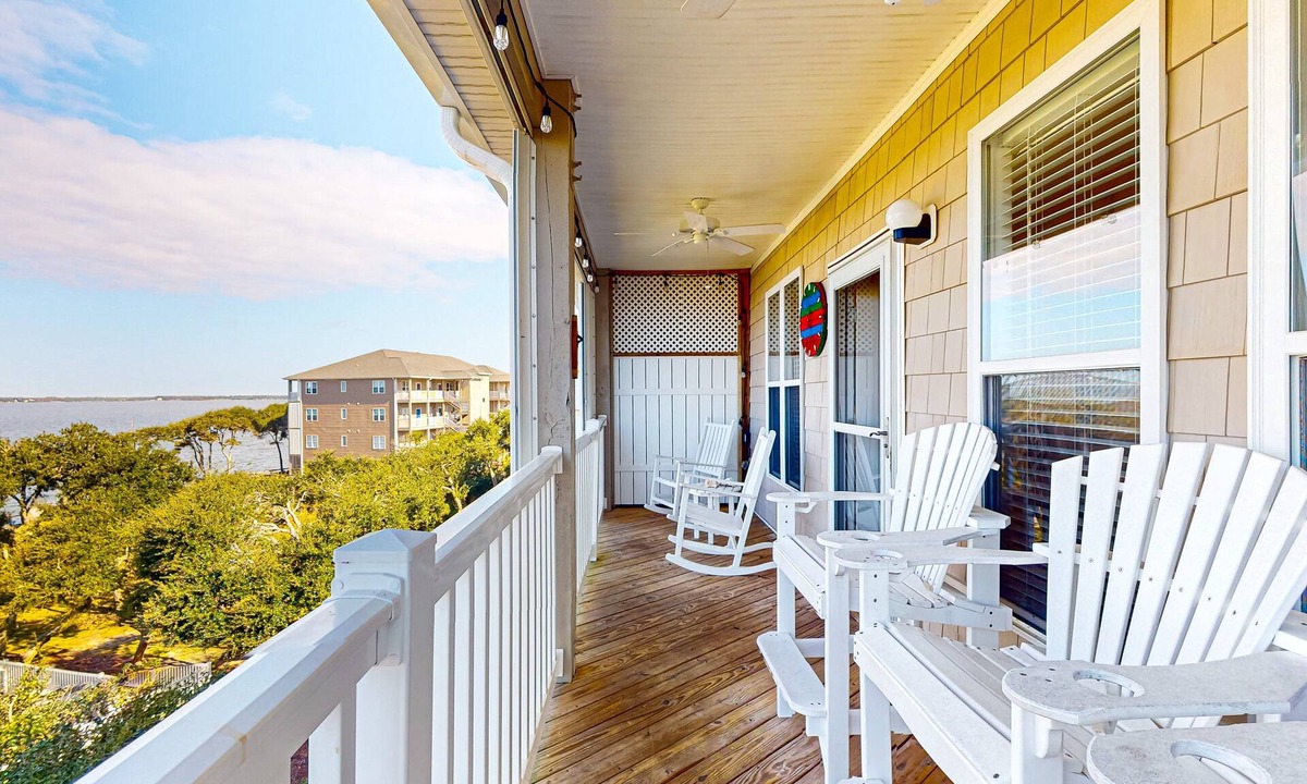 Indian Beach Condo | Coastal Condo with sound views and shared hot tub and pool