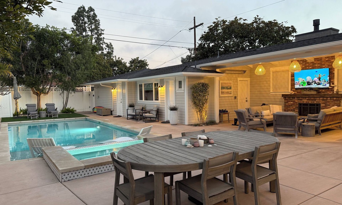 Coronado House | Coastal Home with Pool, Spa, 4 Bed, 4 Bath + Outdoor "Coronado" Room