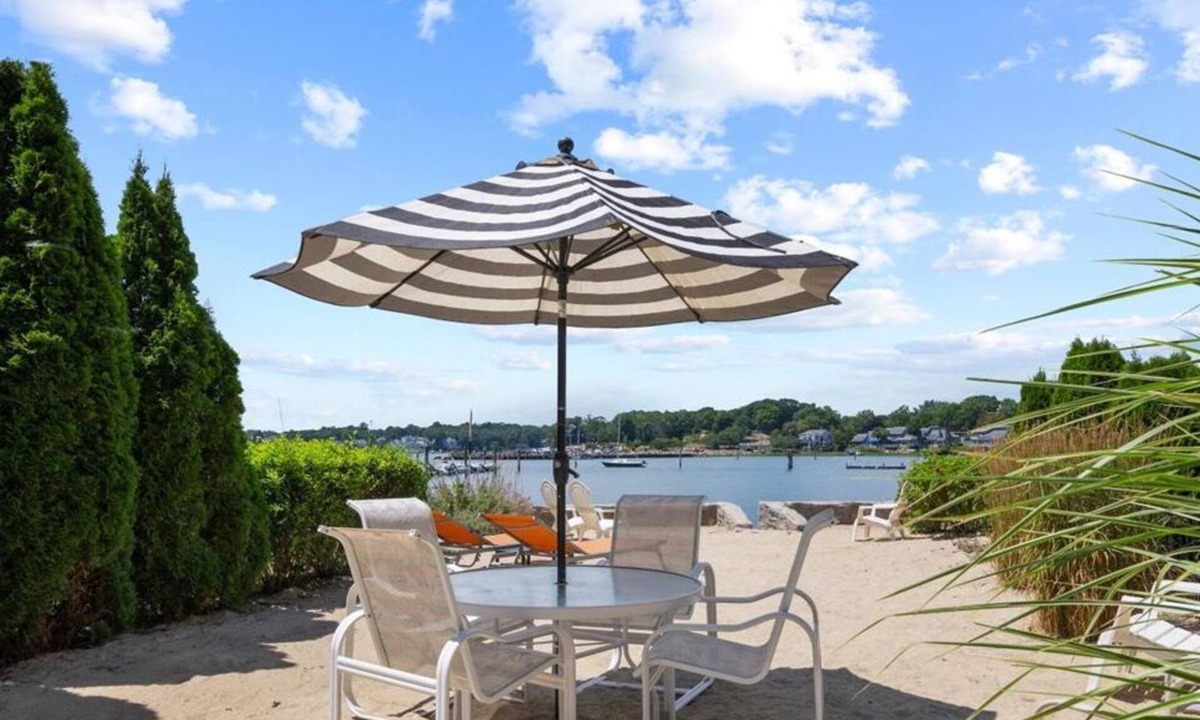 Branford House | Coastal Waterfront Retreat- Private Beach & Hot Tub
