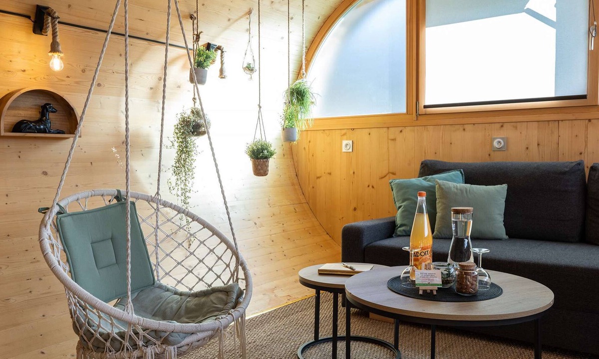 Sainte-Croix-aux-Mines Ski Chalet | Cocci-vert à L'oasis des Coccinelles