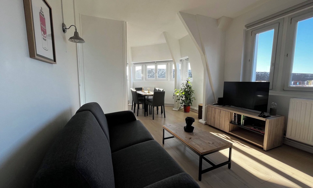 Mouvaux Apartment | Cocon Mouvaux - Comfort & serenity - near tramway