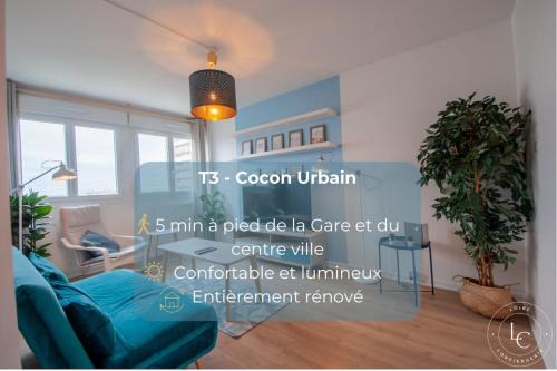 Saint-Vincent Apartment | Cocon urbain fully refurbished - 2 bedrooms -70m2