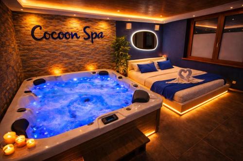 Holtzwihr Apartment | COCOON SPA-4 Pers-Jacuzzi-Parking-Jardin-Clim-Colmar