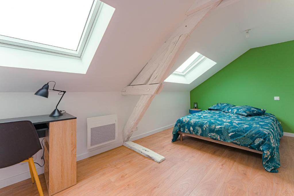 Cholet House | Coeur de ville #H2- Central & Cosy - Logement partagé - Chambre privée