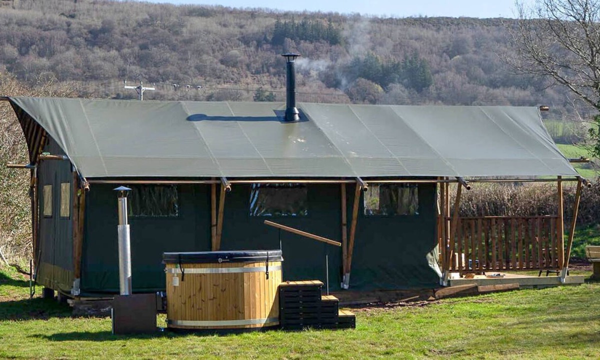 Talybont-on-Usk House | Colomen Glamping Lodge