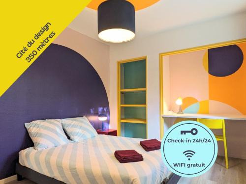 Saint-Etienne Apartment | Color Addict