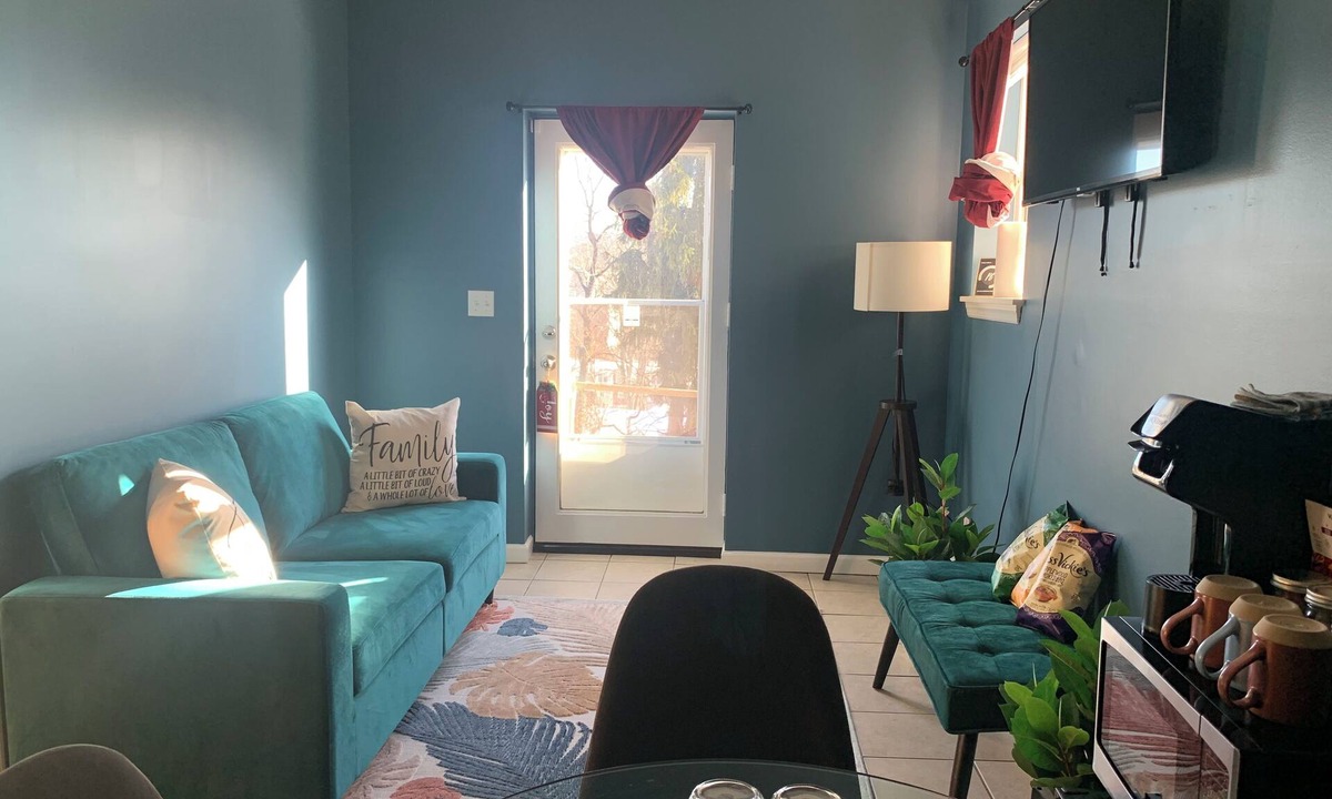 Peekskill Apartment | Colorful Bright Garden Suite @ Downtown Peekskill