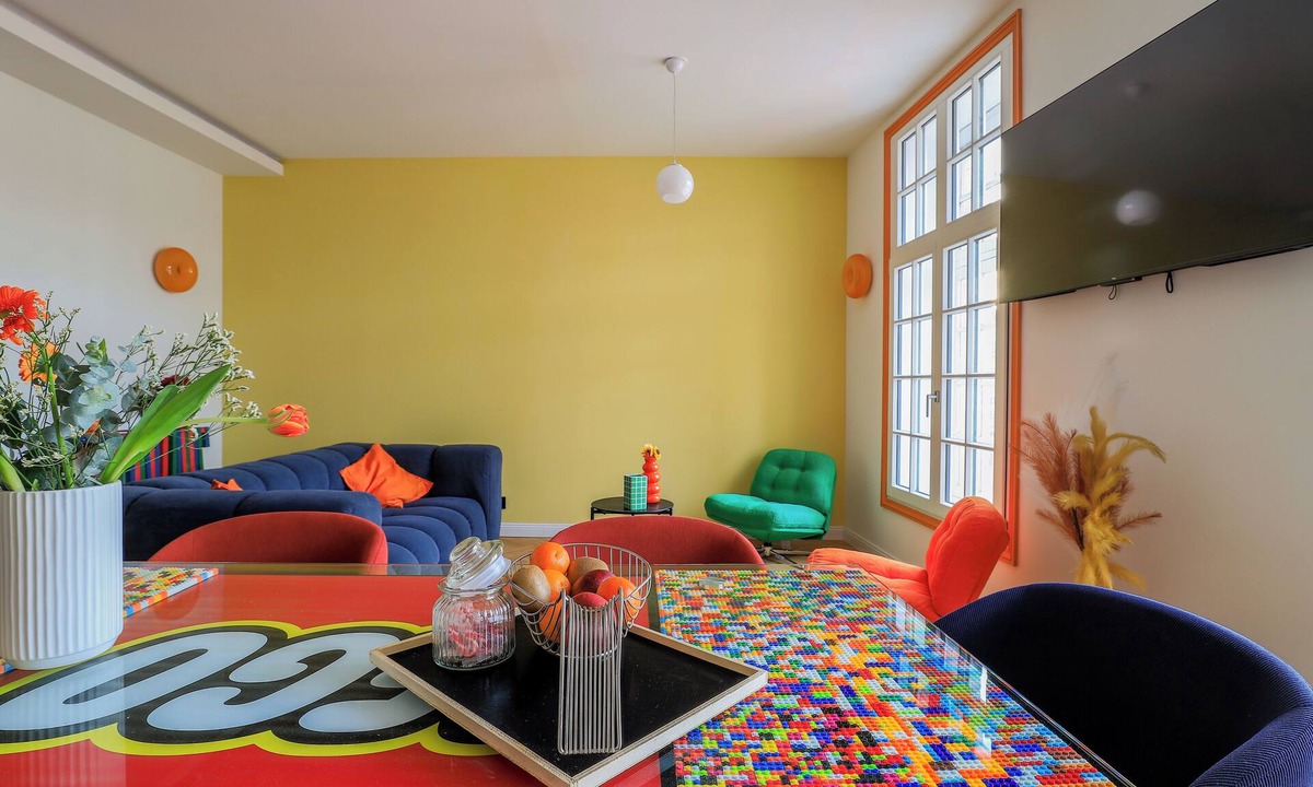 Arras Apartment | Colorful duplex 6 pers/3ch/3sdb View Belfry ARRAS Centre Histo