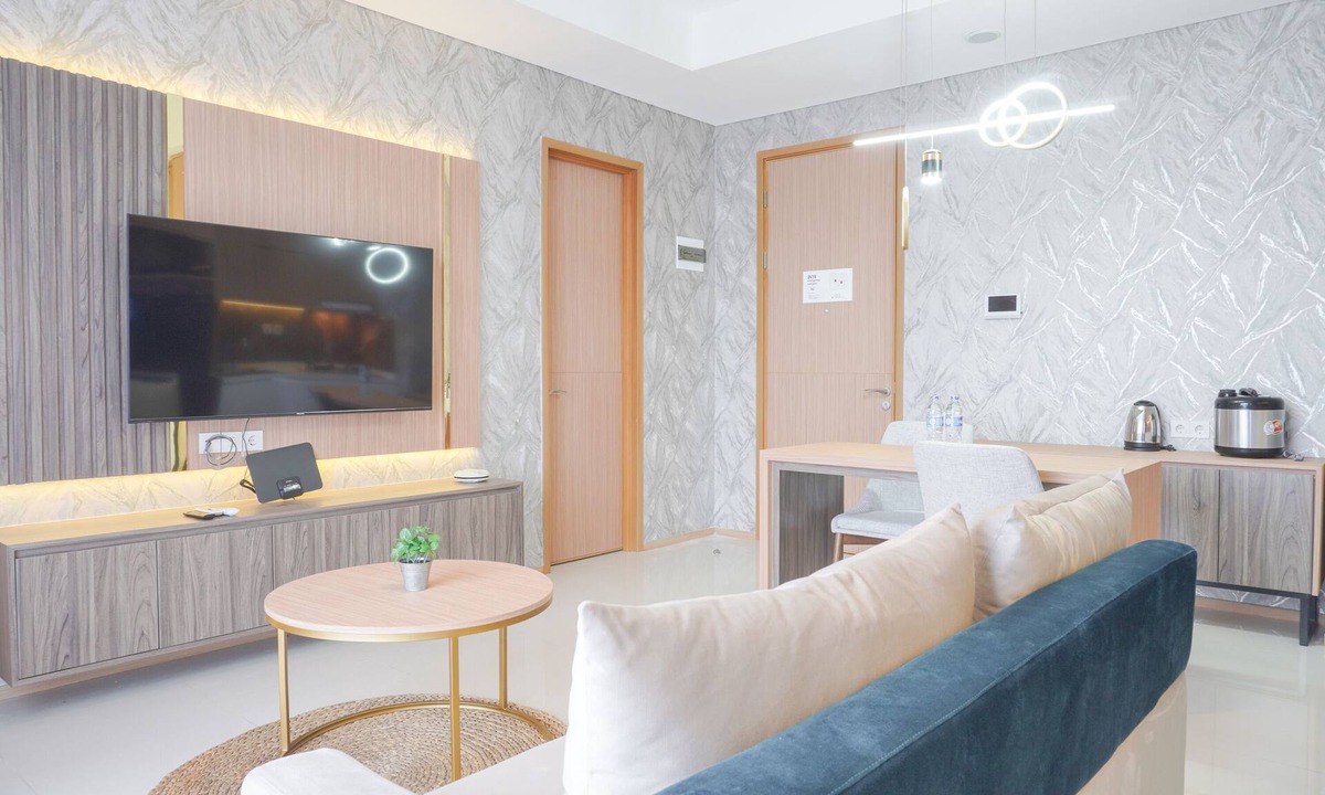 Mampang Prapatan Apartment | Comfort And Modern Look 2Br At 26Th Floor Samara Suites Apartment