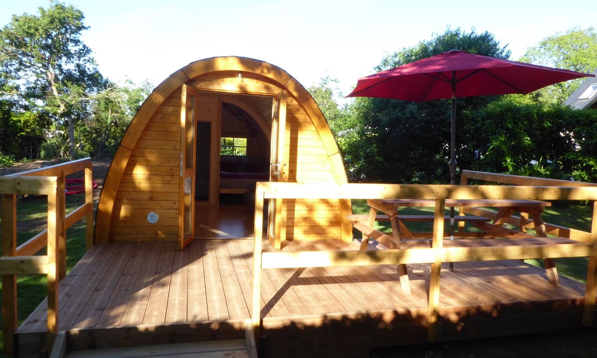 Tremeoc Cabin | Comfortable MEGAPOD forest cabin