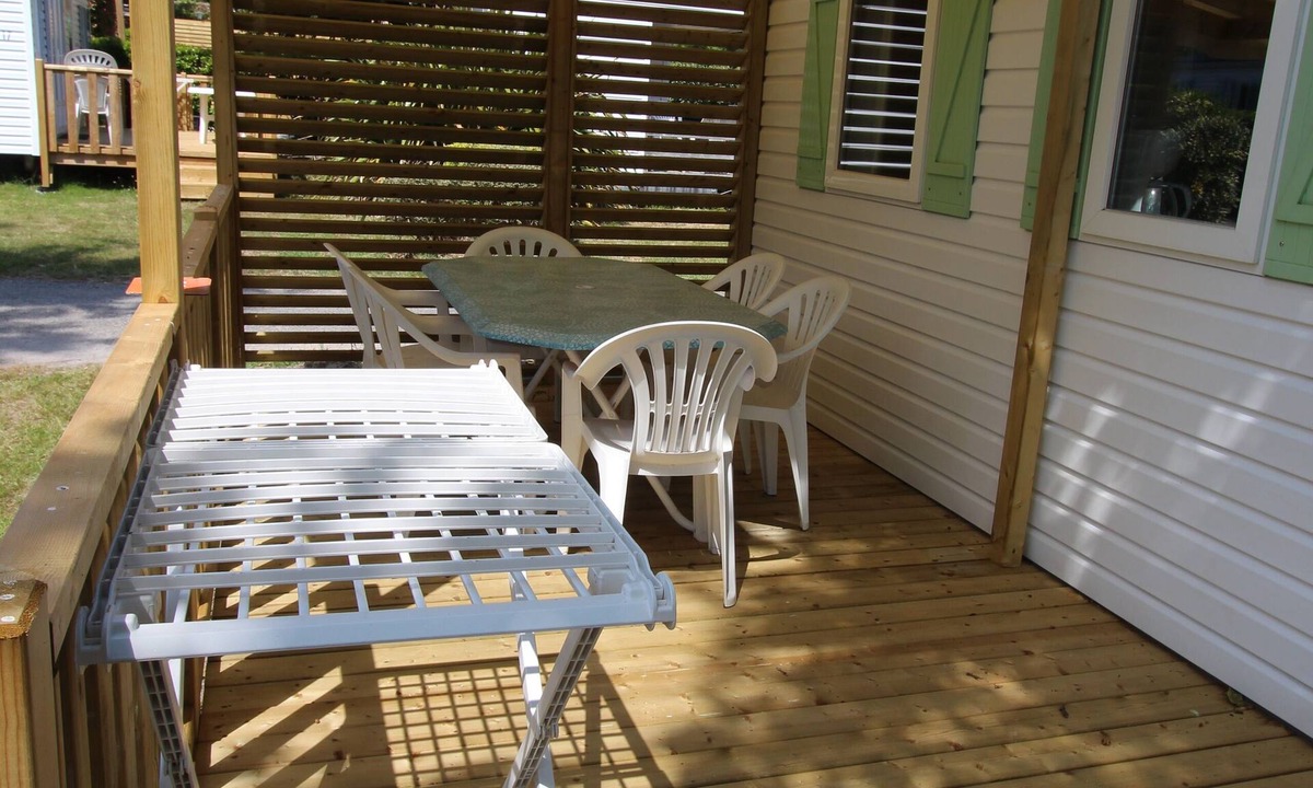 Carnac House | Comfortable mobile home, 4* campsite