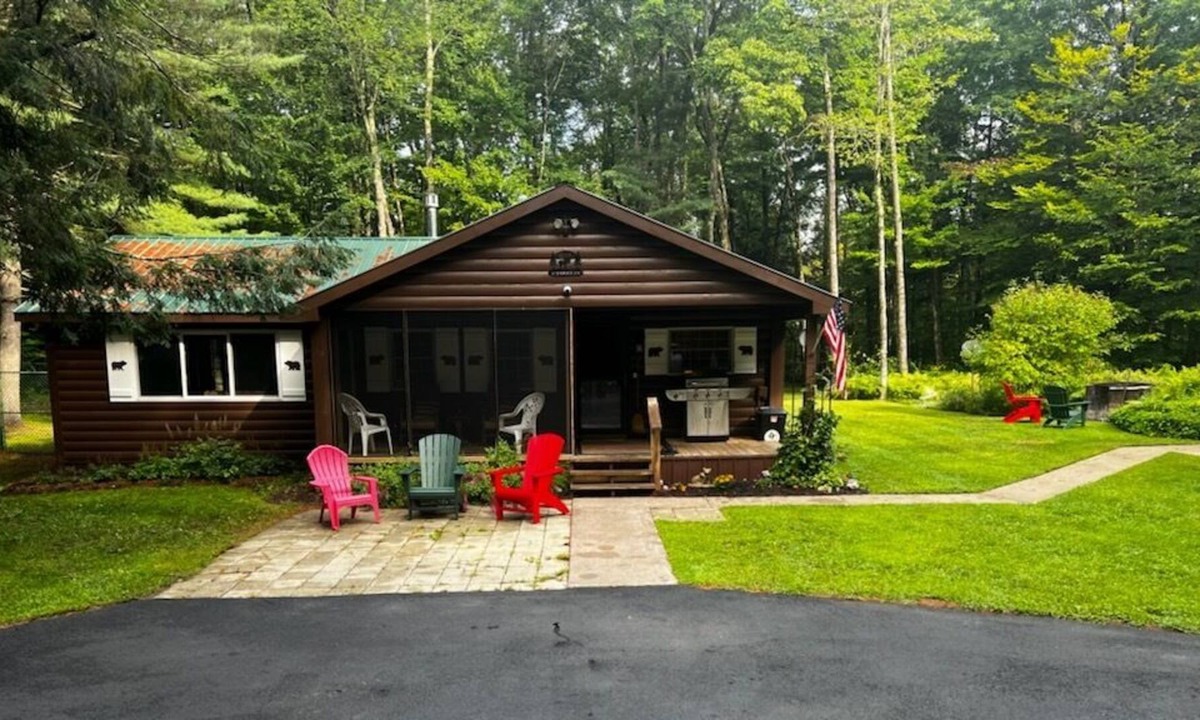 Boonville House | Complete serenity stream side 5 mi from Booneville.