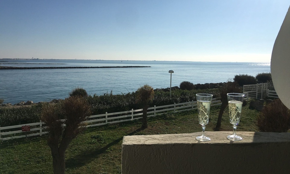 La Grande-Motte Apartment | Completely renovated apartment. Front row sea view