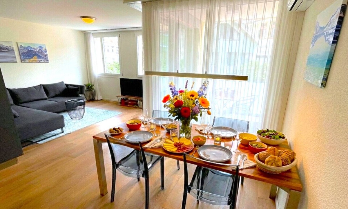 Unterseen Condo | Concierge, Modern w Alps Scenic Views by SwissHut