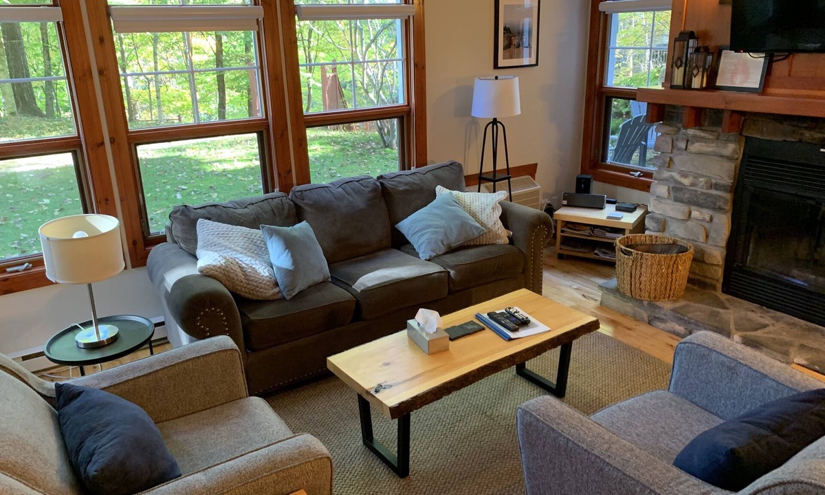 Tremblant-Les-Eaux Condo | Condo nestled in nature located across from Mont Tremblant.