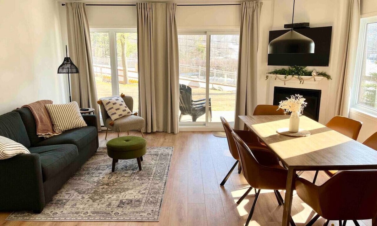 Bromont Condo | Condo ski-in/ski-out au pied des pentes