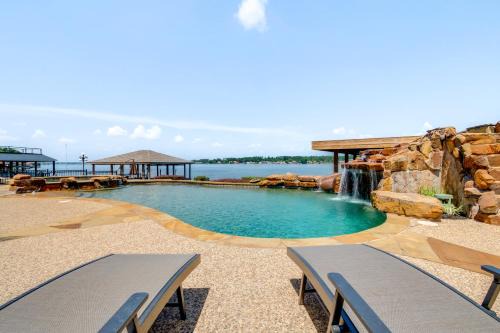 Willis House | Conroe Lake House: Luxe Pool, Private Dock & Games