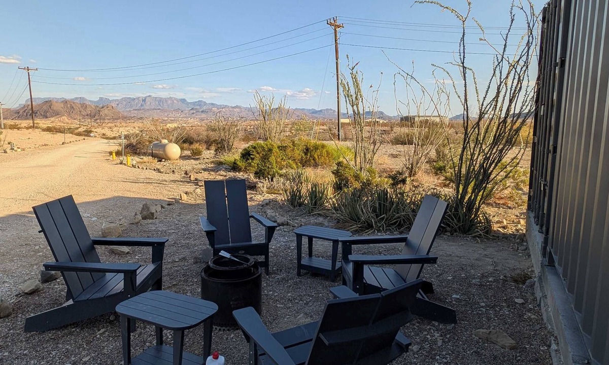 Study Butte-Terlingua Apartment | Container Home @ Stardust Big Bend 5 min from Park