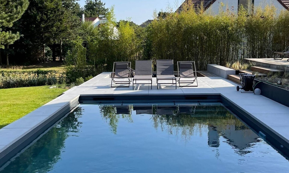 Hardelot-Plage House | Contemporary wooden villa on the golf course with swimming pool