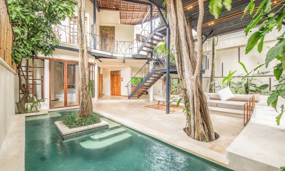 Pererenan Villa | Contemporary 2-BR Art Deco Villa, 800m to the Beach