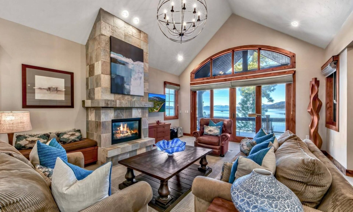 Sierra Shores Condo | Contemporary Lakefront w/Hot tub, Gym, Fireplace | SS2