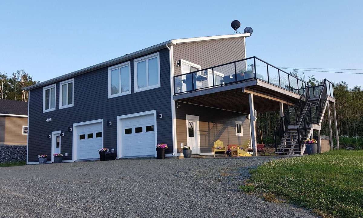 Malignant Cove House | Contemporary ocean style with views, views, views!