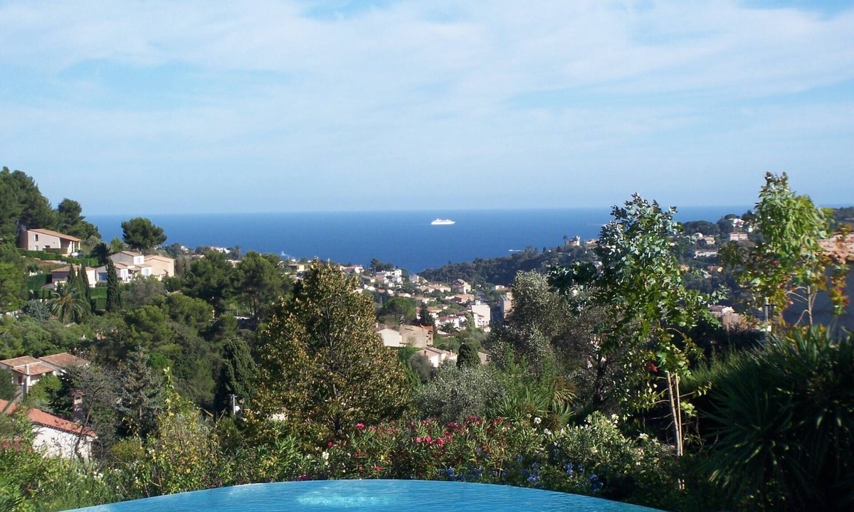 Vallauris Villa | Contemporary Villa with Panoramic Sea View & Infinity Pool