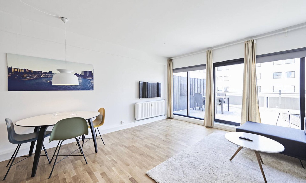 Valby Apartment | Cool 1-bed With Private Terrace