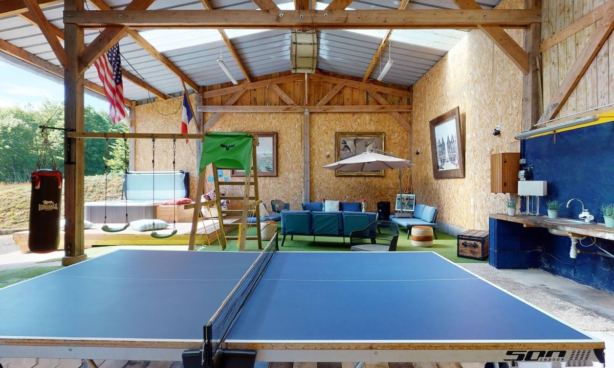 Le Parc Cottage | Cornillières Maisonnettes 35 pers : unusual housing,jacuzzi games