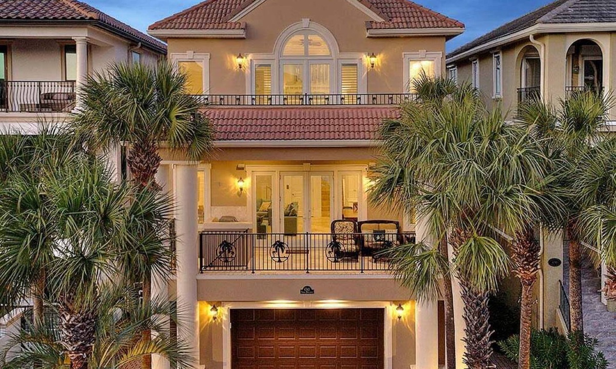 Destin House | Costa Del Mar - Steps from Private Beach Access with Ocean View & Private Pool!