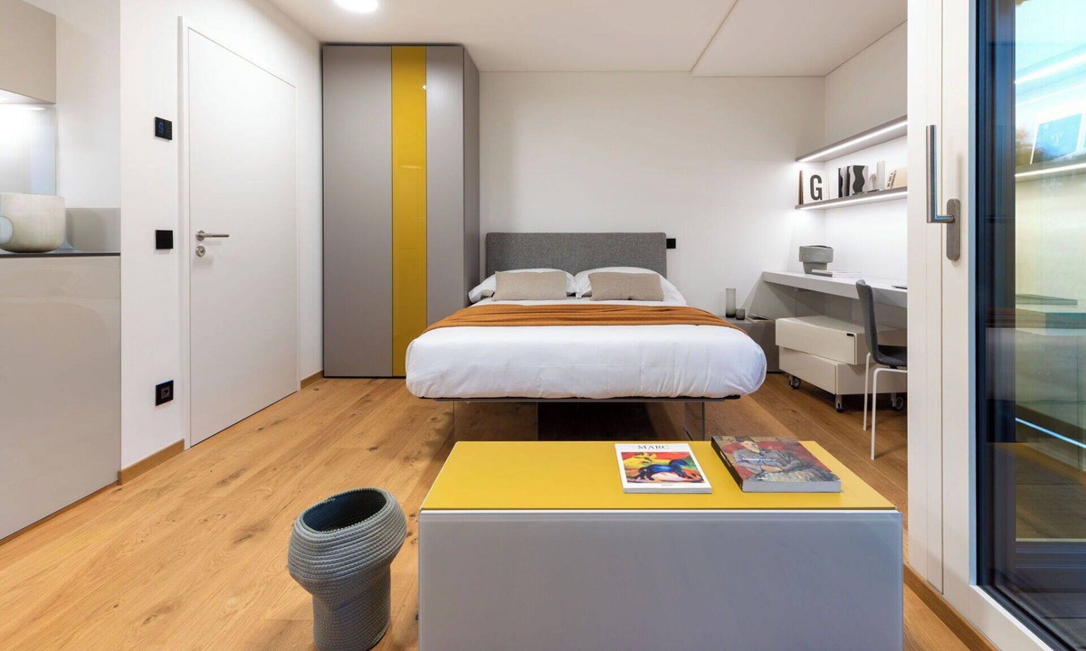 Stabio Apartment | Cosy apartment for 2 people with A/C, WIFI, TV, balcony and panoramic view