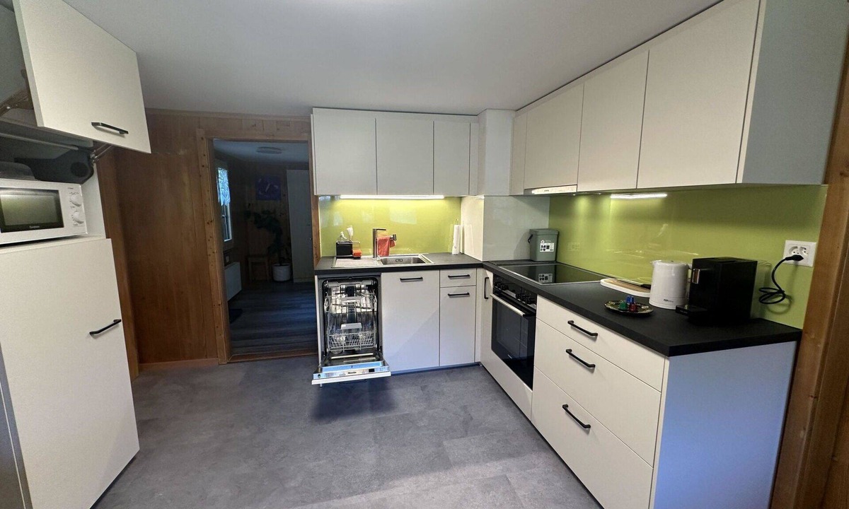 Frutigen Apartment | Cosy apartment for 5 guests with TV and balcony