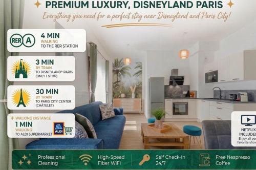 Montevrain Apartment | Cosy Apartment - Parking, Garden,10mn from Disneyland!