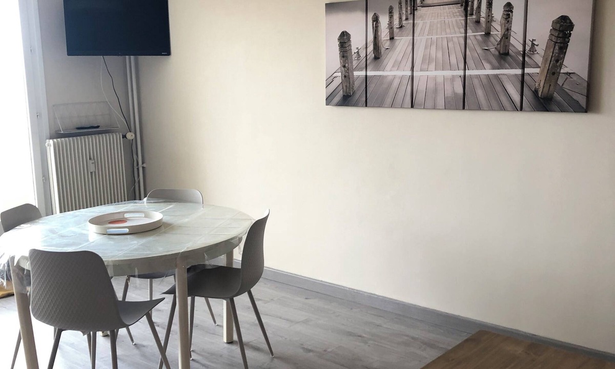 Berck-sur-Mer Apartment | Cosy apartment with sea view and parking