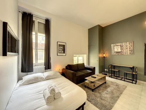 Brotteaux Apartment | Cosy appart Lyon 6 Métro Foch Bossuet 1