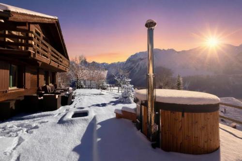 Engelberg Ski Chalet | Cosy Chalet 87 in Engelberg with spectacular mountain and lake Views