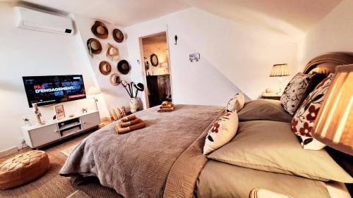 Sancoins Bed & Breakfast | COSY CHAMBRE-SUITE climatisée