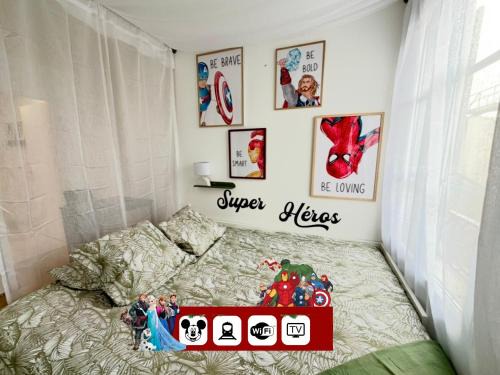 Serris Apartment | Cosy Disney Studio - Princess & Marvel World - 6 min to Disneyland Paris