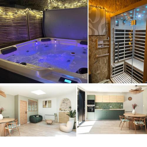 La Fayette-Eble House | Cosy home quartier gare lafayette avec spa et sauna privatif