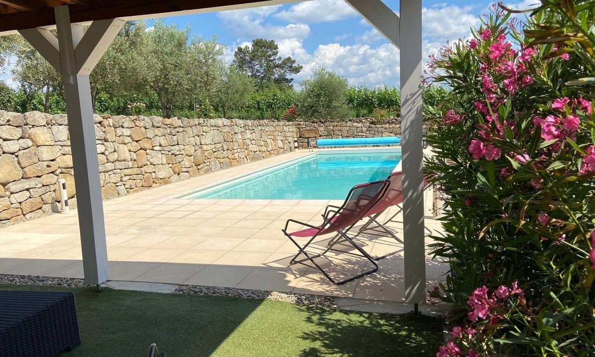 Rosieres House | Cosy house, panoramic 360° view, private pool, 3 bedrooms, South Ardèche