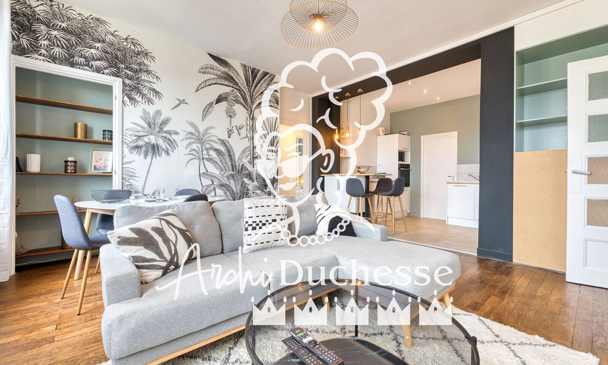 Centre Ville Rive Gauche Apartment | Cosy Jungle : Un magnifique F5