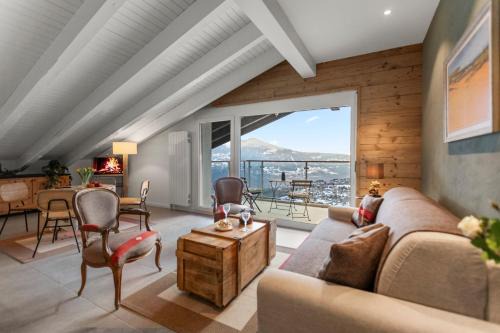 Randogne Apartment | Cosy, neuf, vue panoramique, centre à 4 min à pied