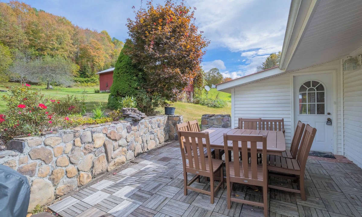 Damascus House | Cottage on Creeper Trail with Wide Open Acreage