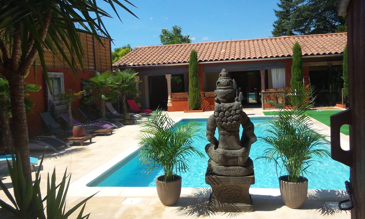 Vallon-Pont-d'Arc House | Couleurs du Sud Chambres d'Hôtes