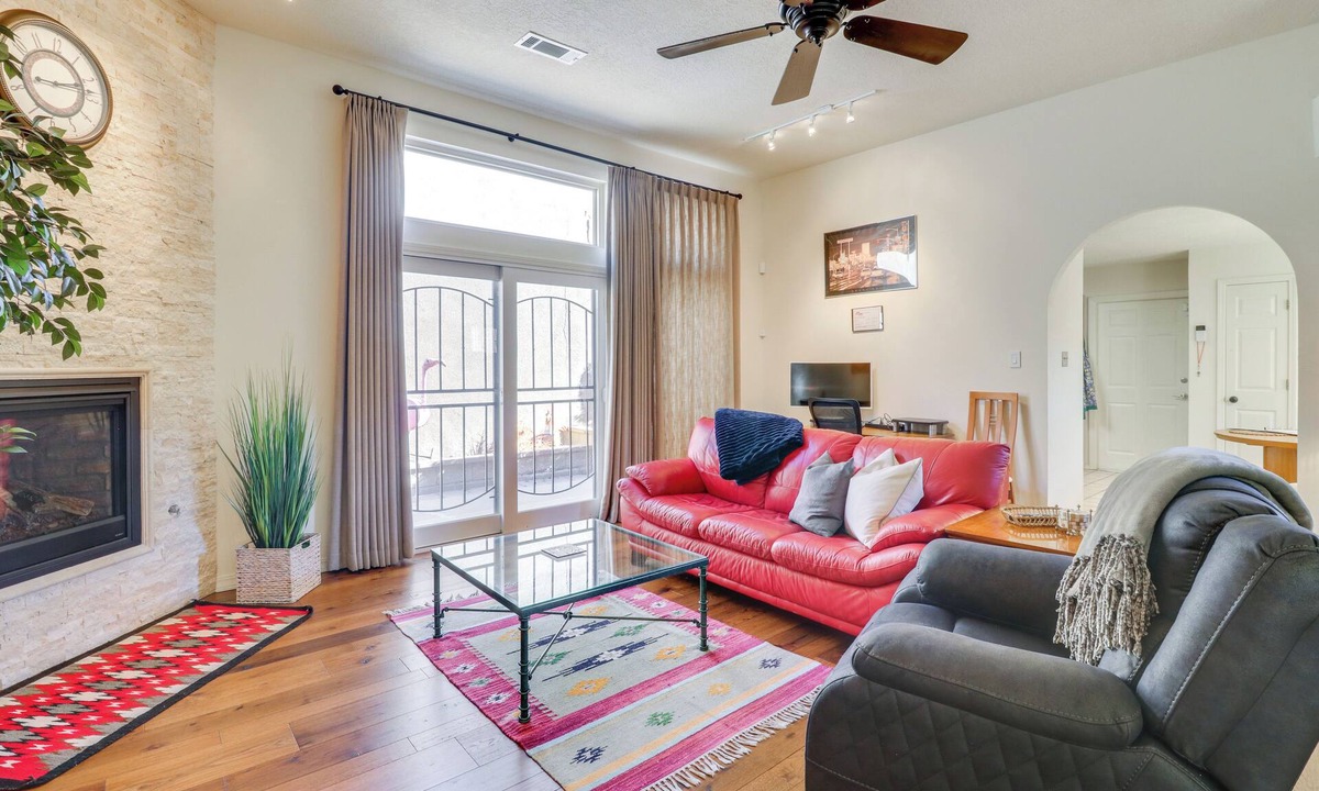 Northeast Heights House | Covered Patio & Private Yard: Albuquerque Retreat