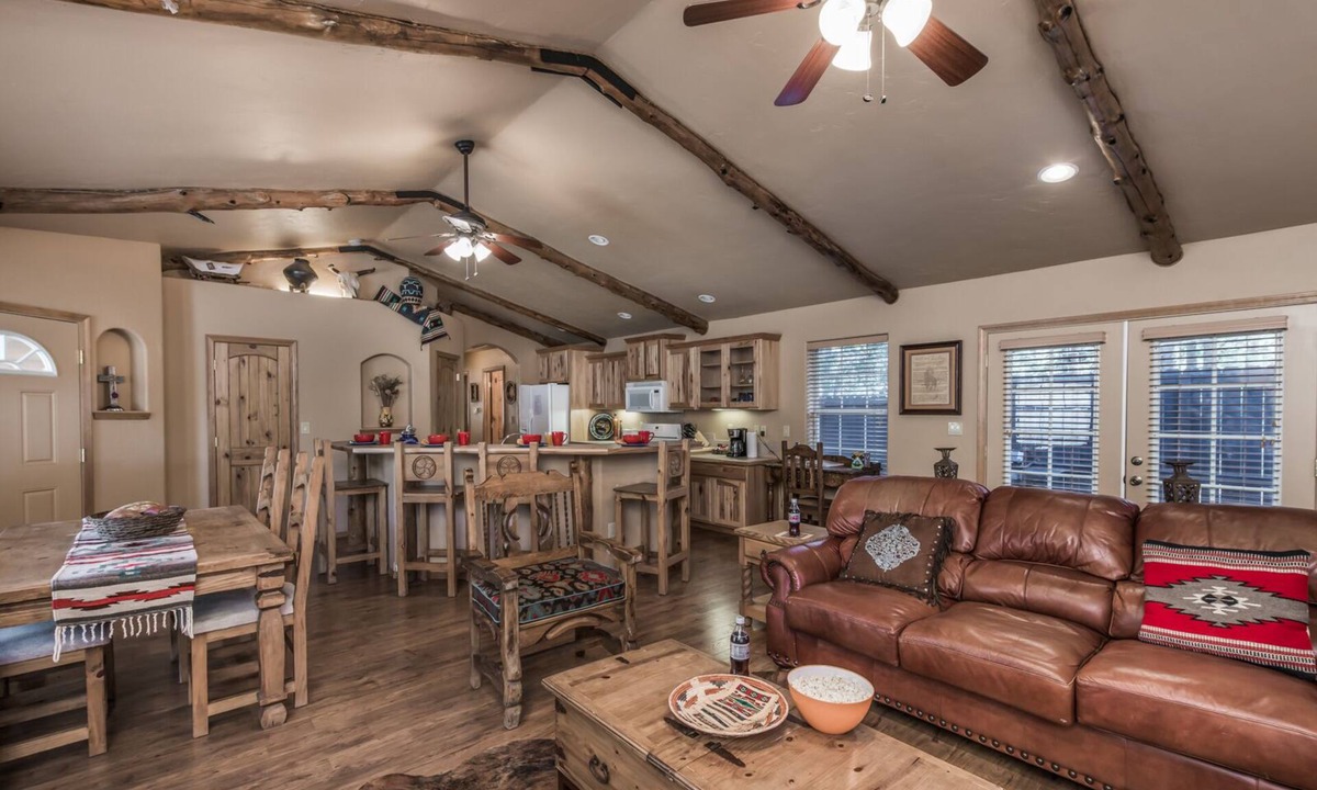 Ruidoso Cabin | Cowboy Cabin | Hot Tub, Grill, Wood-Burning Stove