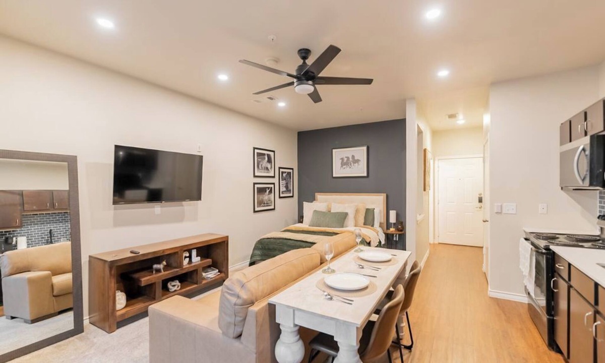 Stillwater Apartment | Cowboy Luxe - Chic Studio Apartment