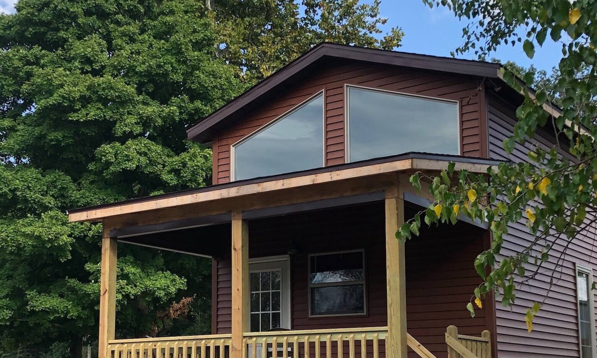 Attica Cabin | Coyote Crest - Striking Lofted Luxury Cabin, Upper Windows Overlook Tree Line